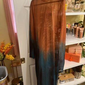 SHEIN Multicolor Long Sleeve Dress